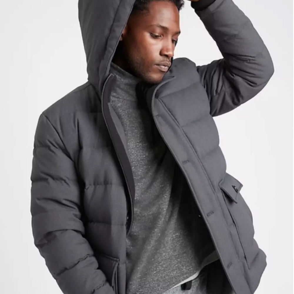 Banana Republic Down Parka Jacket - Men's Medium